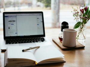 Stock image of a MacBook Pro.
