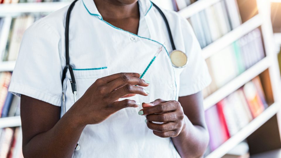 A college student debating a health science vs a nursing degree