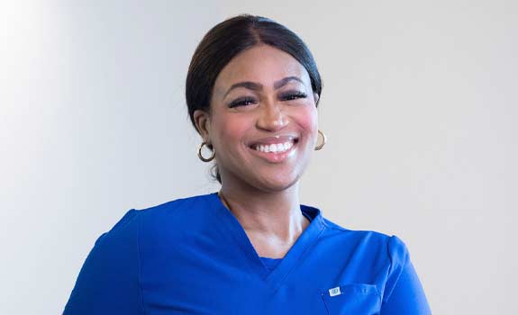 Nursing graduate Jailyn Johnson