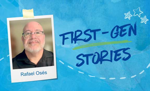 Illustration of a person pointing at a resume on a clipboard