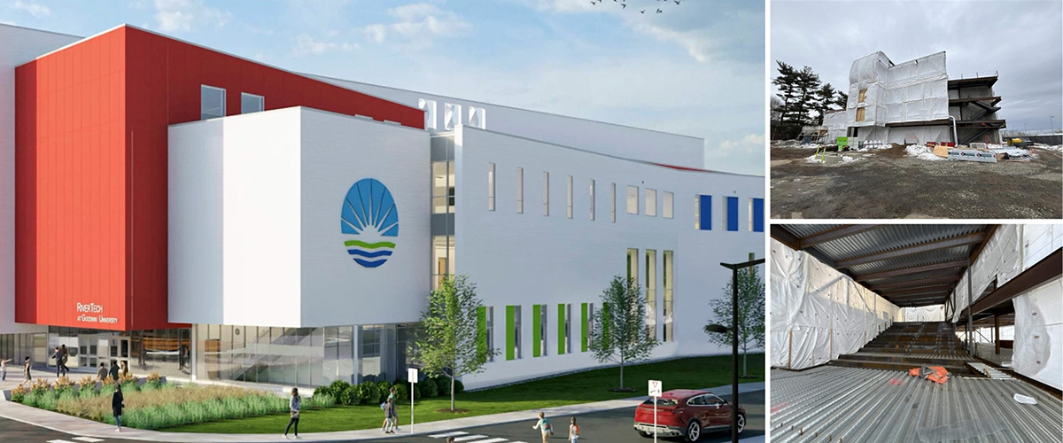 RiverTech rendering and construction