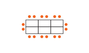 Conference Seating Configuration